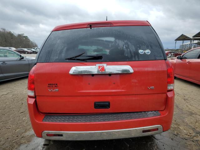 5GZCZ53436S866396 - 2006 SATURN VUE RED photo 6