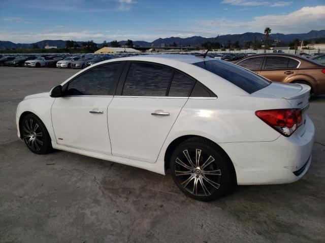 1G1PH5S91B7289537 - 2011 CHEVROLET CRUZE LTZ WHITE photo 2