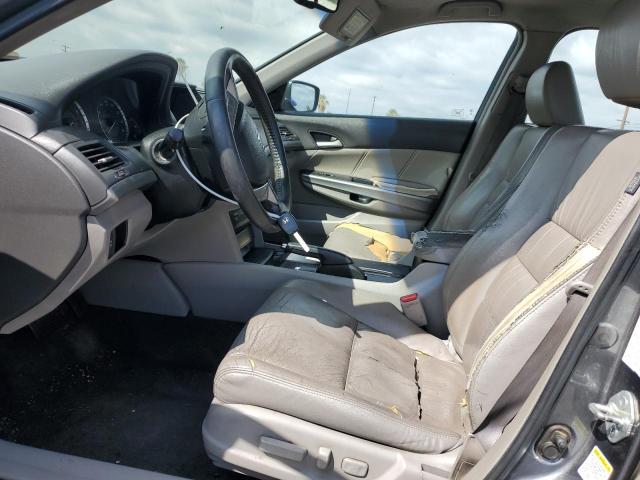 1HGCP26868A090859 - 2008 HONDA ACCORD EXL GRAY photo 7