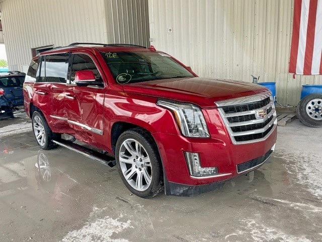 1GYS3NKJ8FR570345 - 2015 CADILLAC ESCALADE PREMIUM RED photo 1