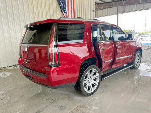 1GYS3NKJ8FR570345 - 2015 CADILLAC ESCALADE PREMIUM RED photo 4