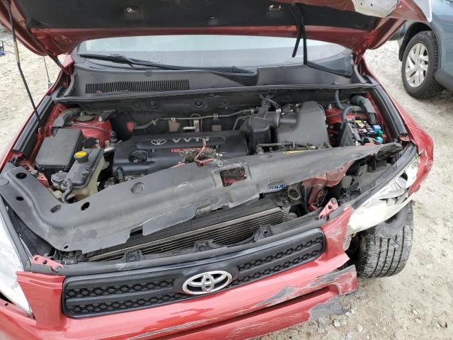 JTMBD33V186064708 - 2008 TOYOTA RAV4 RED photo 12