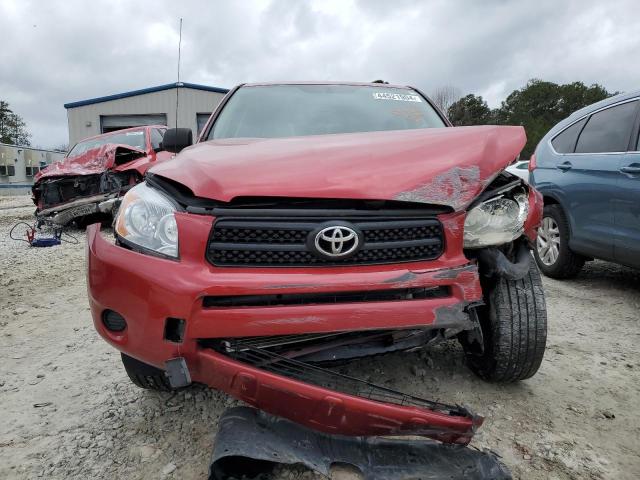 JTMBD33V186064708 - 2008 TOYOTA RAV4 RED photo 5