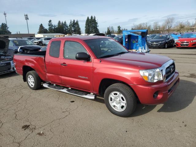 5TETX22NX6Z173207 - 2006 TOYOTA TACOMA ACCESS CAB RED photo 4