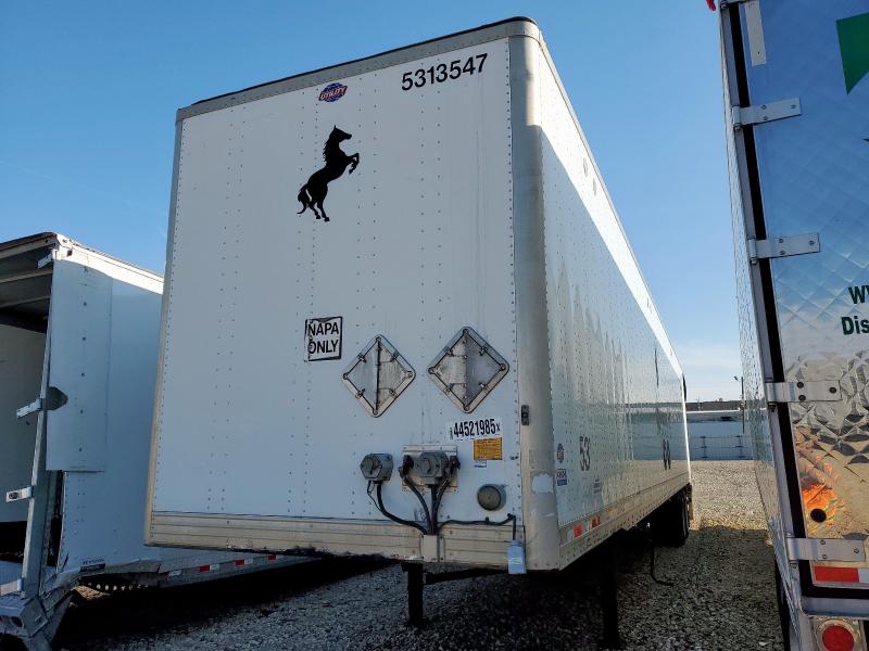 1UYVS253XDG689719 - 2013 UTILITY TRAILER WHITE photo 2
