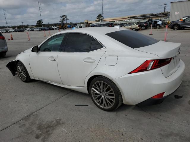 JTHBF1D22E5003757 - 2014 LEXUS IS 250 WHITE photo 2