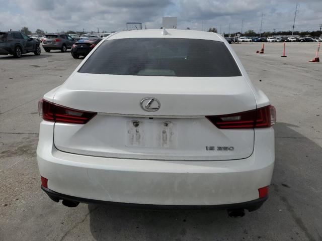 JTHBF1D22E5003757 - 2014 LEXUS IS 250 WHITE photo 6