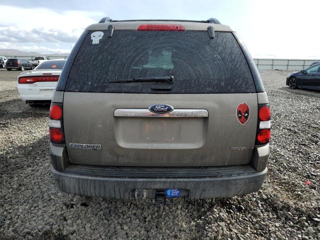 1FMEU73E16ZA01779 - 2006 FORD EXPLORER XLT BROWN photo 6