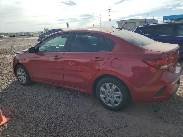 3KPA24ADXME367590 - 2021 KIA RIO LX RED photo 2