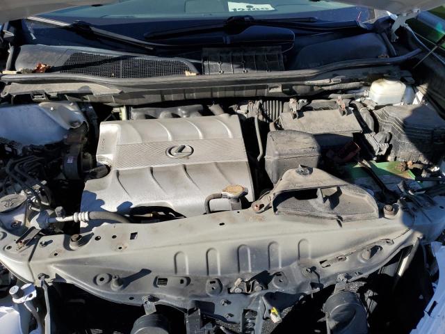 2T2BK1BA6AC009416 - 2010 LEXUS RX 350 WHITE photo 11