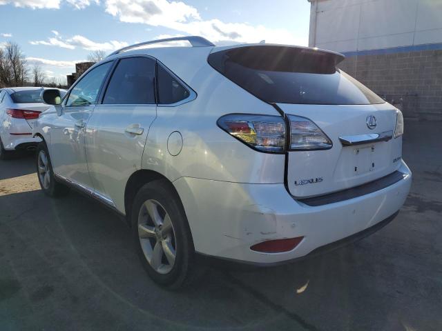 2T2BK1BA6AC009416 - 2010 LEXUS RX 350 WHITE photo 2