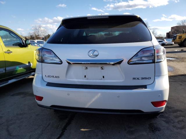 2T2BK1BA6AC009416 - 2010 LEXUS RX 350 WHITE photo 6