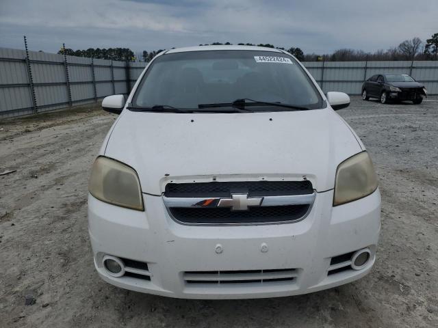 KL1TG56678B050760 - 2008 CHEVROLET aveo base LT WHITE photo 5