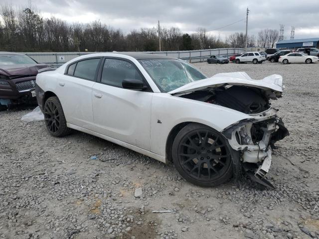 2C3CDXCT9FH825432 - 2015 DODGE CHARGER R/T WHITE photo 4