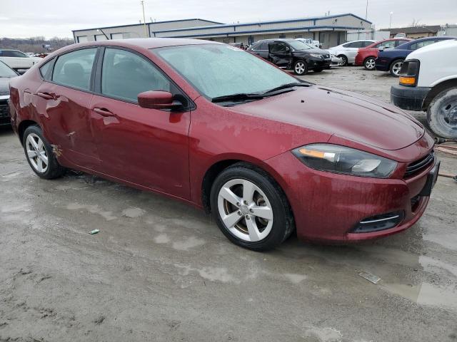 1C3CDFBB3FD364311 - 2015 DODGE DART SXT RED photo 4