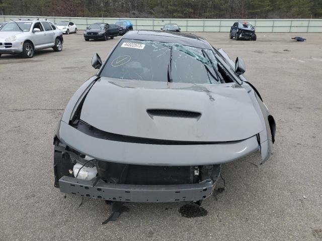 2C3CDXGJ6KH658854 - 2019 DODGE CHARGER SCAT PACK GRAY photo 5