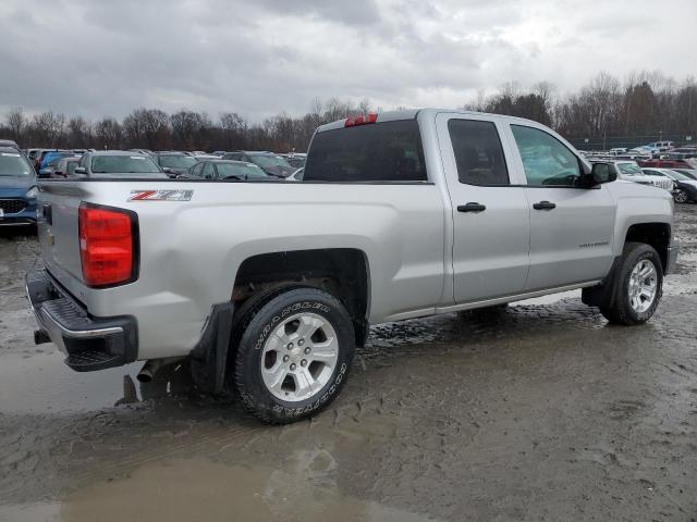 1GCVKREC0EZ309638 - 2014 CHEVROLET SILVERADO K1500 LT SILVER photo 3