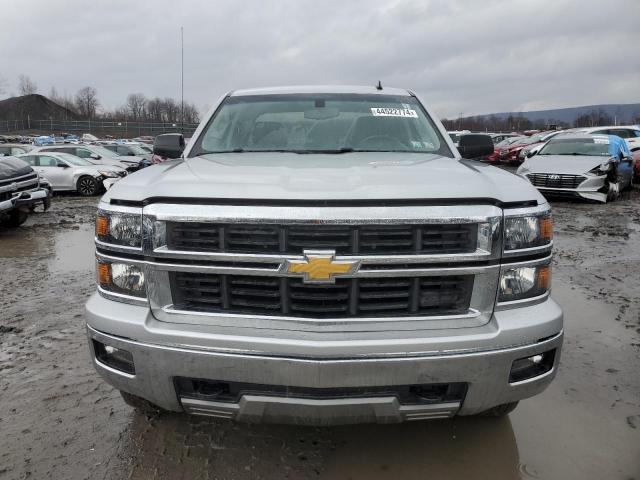 1GCVKREC0EZ309638 - 2014 CHEVROLET SILVERADO K1500 LT SILVER photo 5