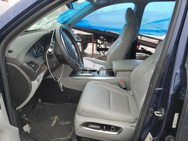 5J8YD4H59LL003143 - 2020 ACURA MDX TECHNOLOGY BLUE photo 7