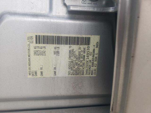 1N4AL21E19C169530 - 2009 NISSAN ALTIMA 2.5 SILVER photo 13