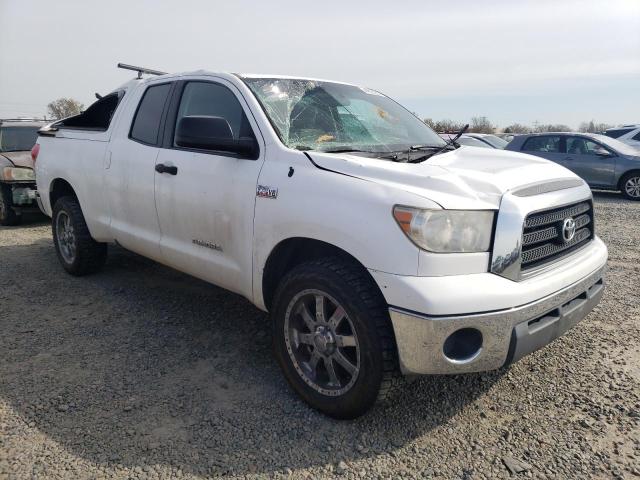 5TBRV54118S479524 - 2008 TOYOTA TUNDRA DOUBLE CAB WHITE photo 4