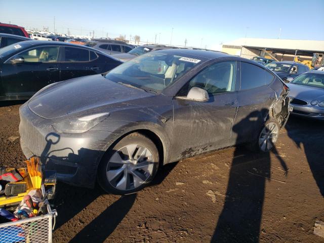 7SAYGDEEXPF937284 - 2023 TESLA MODEL Y GRAY photo 1