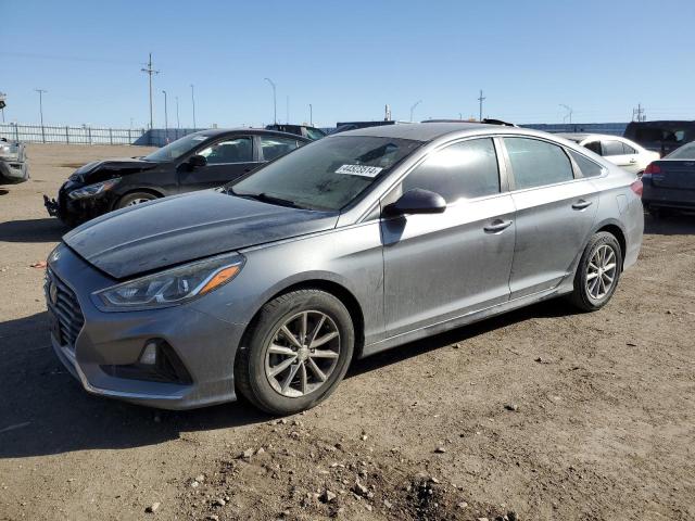 5NPE24AF9JH674601 - 2018 HYUNDAI SONATA SE GRAY photo 1