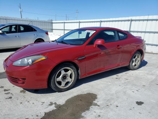 KMHHM65D78U280831 - 2008 HYUNDAI TIBURON GS RED photo 1