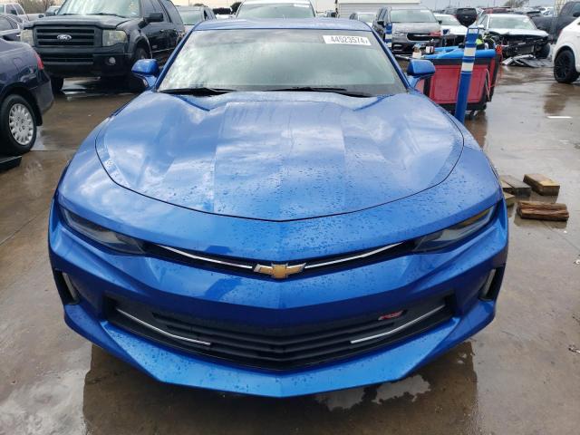 1G1FB1RS5J0101706 - 2018 CHEVROLET CAMARO LT BLUE photo 5