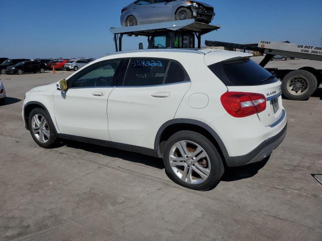 WDCTG4EB7HJ354222 - 2017 MERCEDES-BENZ GLA 250 WHITE photo 2