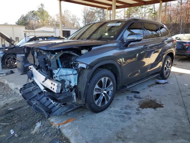 5TDGZRAH3NS560001 - 2022 TOYOTA HIGHLANDER XLE 灰色 照片 1