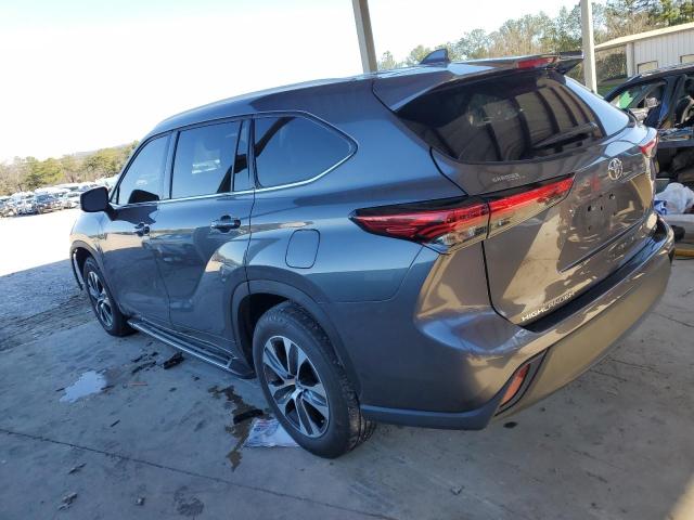 5TDGZRAH3NS560001 - 2022 TOYOTA HIGHLANDER XLE 灰色 照片 2