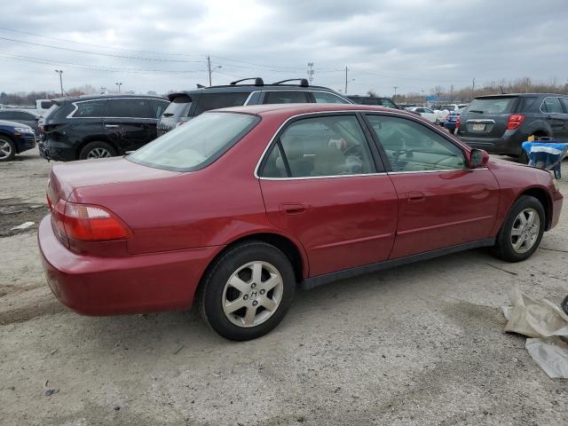 JHMCG5670YC026603 - 2000 HONDA ACCORD SE BURGUNDY photo 3