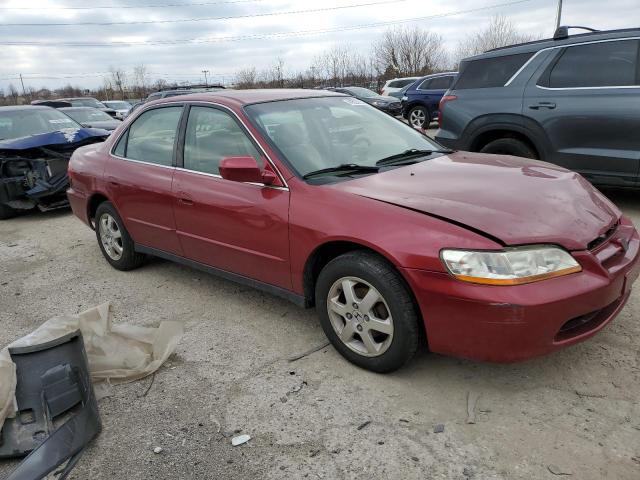 JHMCG5670YC026603 - 2000 HONDA ACCORD SE BURGUNDY photo 4