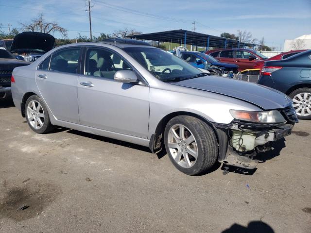 JH4CL96844C022687 - 2004 ACURA TSX SILVER photo 4