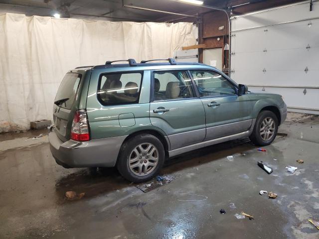 JF1SG67677H714243 - 2007 SUBARU FORESTER 2.5X LL BEAN GREEN photo 3
