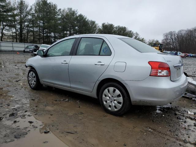 JTDBT4K39A1395676 - 2010 TOYOTA YARIS SILVER photo 2