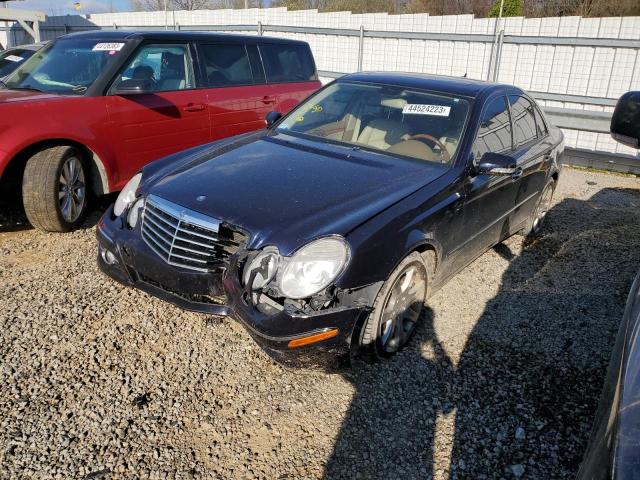 WDBUF87X28B356563 - 2008 MERCEDES-BENZ E 350 4MATIC BLUE photo 1