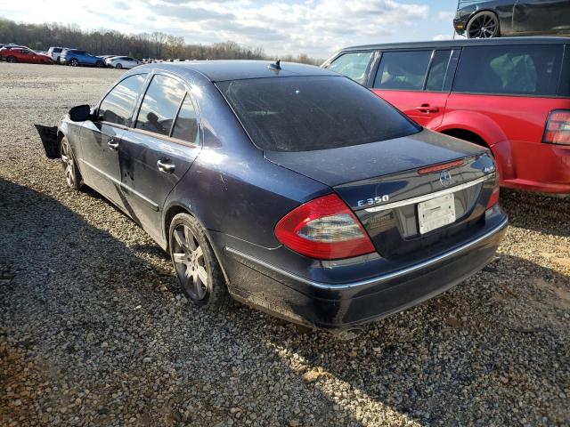 WDBUF87X28B356563 - 2008 MERCEDES-BENZ E 350 4MATIC BLUE photo 2