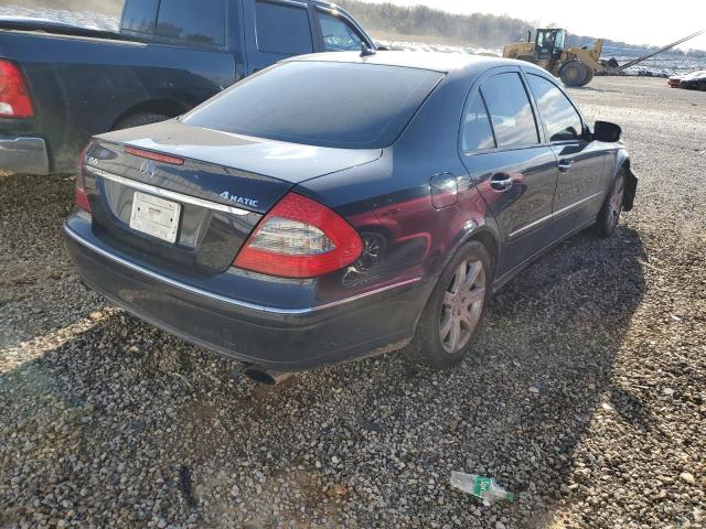 WDBUF87X28B356563 - 2008 MERCEDES-BENZ E 350 4MATIC BLUE photo 3