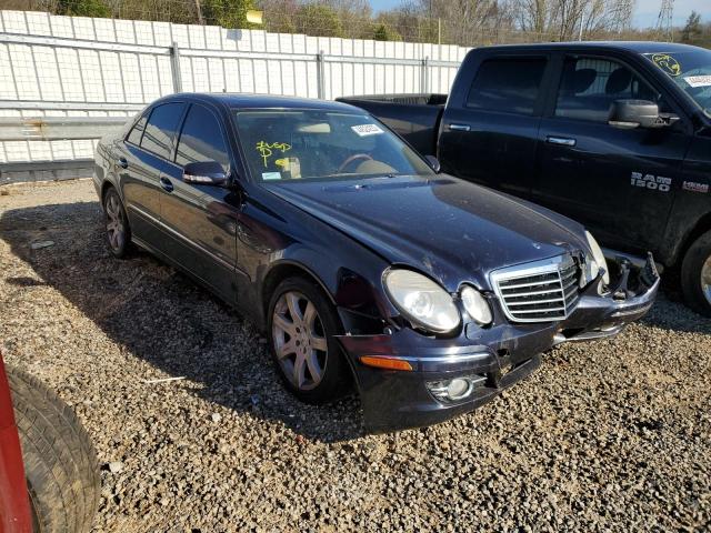 WDBUF87X28B356563 - 2008 MERCEDES-BENZ E 350 4MATIC BLUE photo 4