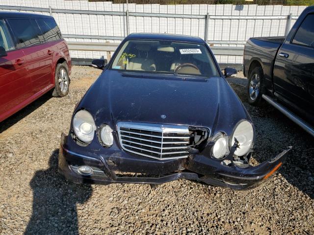 WDBUF87X28B356563 - 2008 MERCEDES-BENZ E 350 4MATIC BLUE photo 5