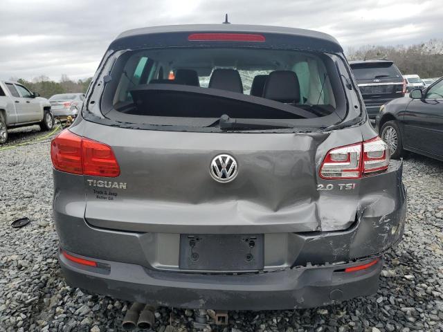 WVGAV7AX0CW081797 - 2012 VOLKSWAGEN TIGUAN S GRAY photo 6