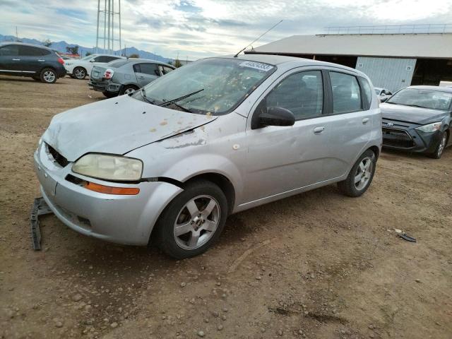 KL1TD66636B547994 - 2006 CHEVROLET AVEO BASE WHITE photo 1