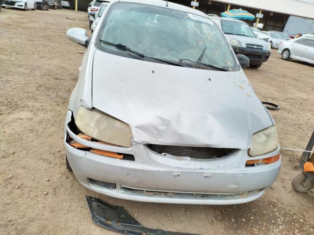 KL1TD66636B547994 - 2006 CHEVROLET AVEO BASE WHITE photo 5