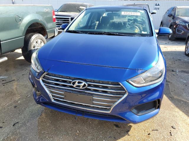 3KPC24A39KE051126 - 2019 HYUNDAI ACCENT SE BLUE photo 5