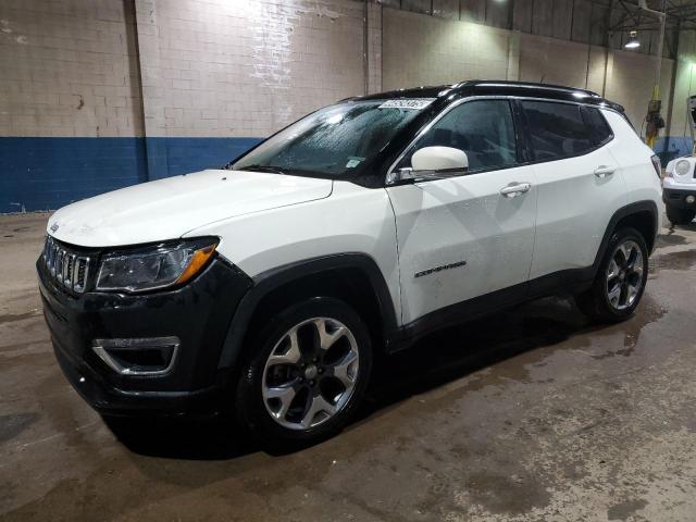 3C4NJDCB2KT683011 - 2019 JEEP COMPASS LIMITED Biały zdjęcie 1