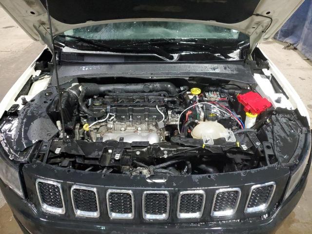 3C4NJDCB2KT683011 - 2019 JEEP COMPASS LIMITED Biały zdjęcie 12