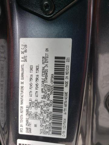 3TYRX5GN9LT002658 - 2020 TOYOTA TACOMA ACCESS CAB Сұр фото 12