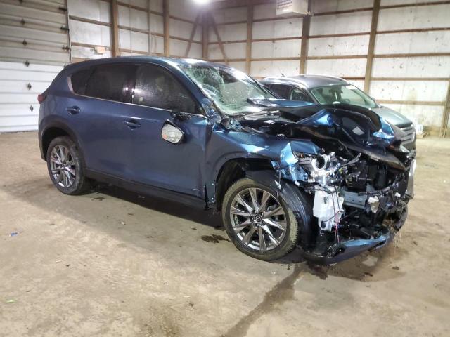 JM3KFADM4L0847349 - 2020 MAZDA CX-5 GRAND TOURING BLUE photo 4